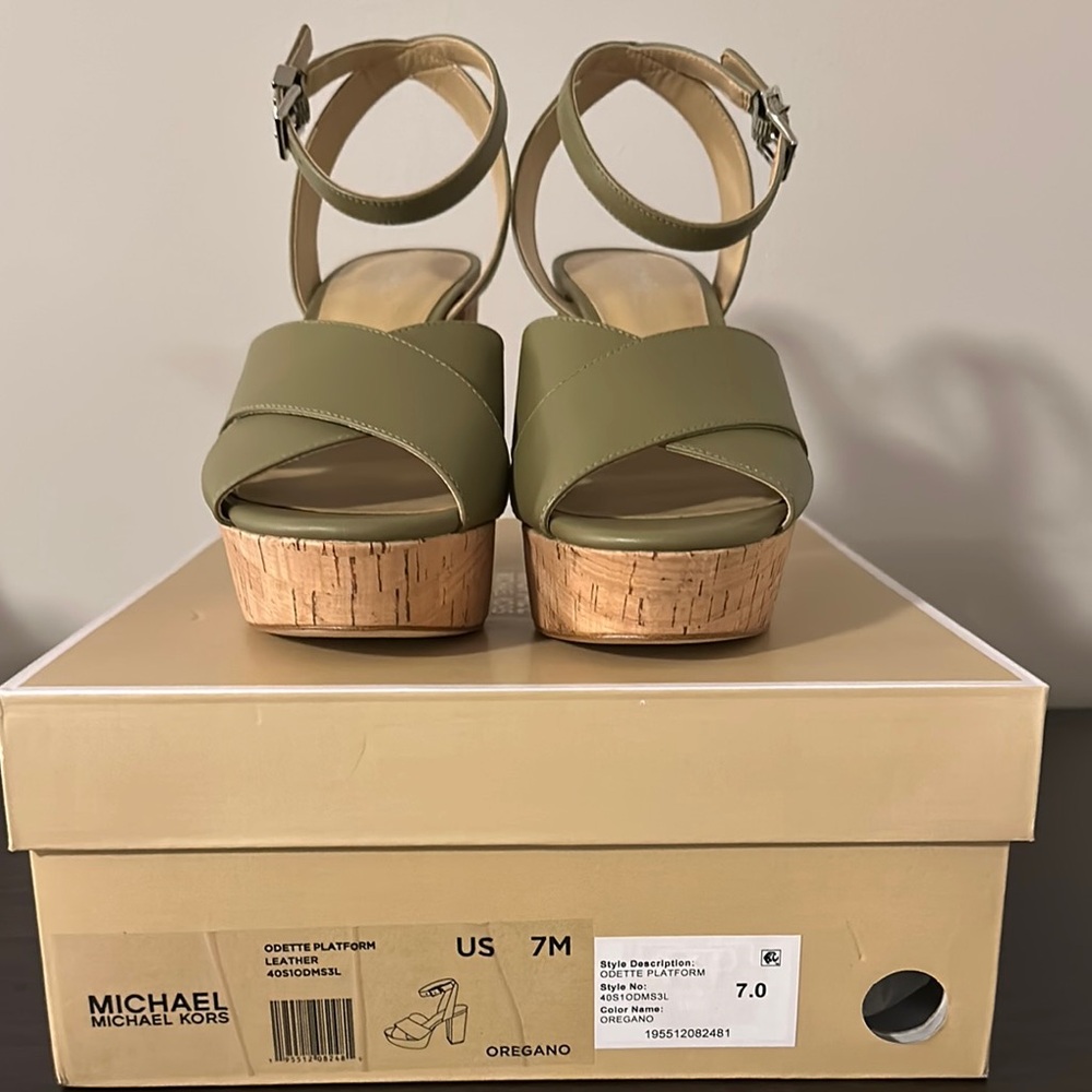 Michael Kors Women's Oregano Platform Sandals